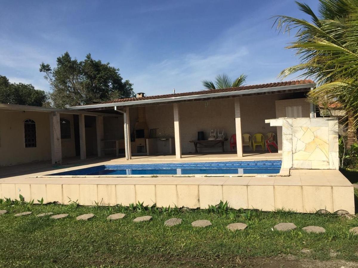 Casa De Temporada Villa Peruibe Bagian luar foto